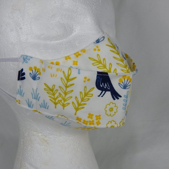 Beautiful Handmade Face Mask Girls 5-10yo Spring - Picture 4 of 6